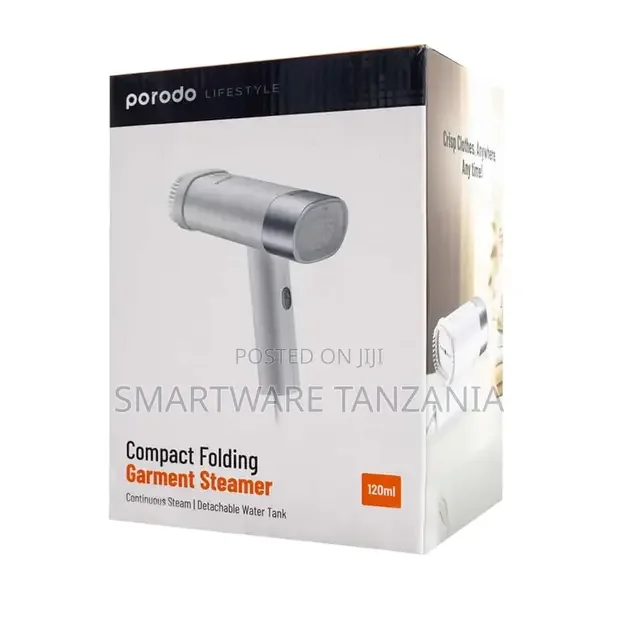 Porodo Foldable Handheld Steamer - Buy in Dar es Salaam, Tanzania | Smartware