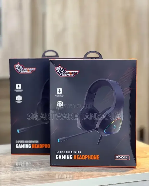Porodo Gaming E-Sports Headphone PDX414 - Buy in Dar es Salaam, Tanzania | Smartware