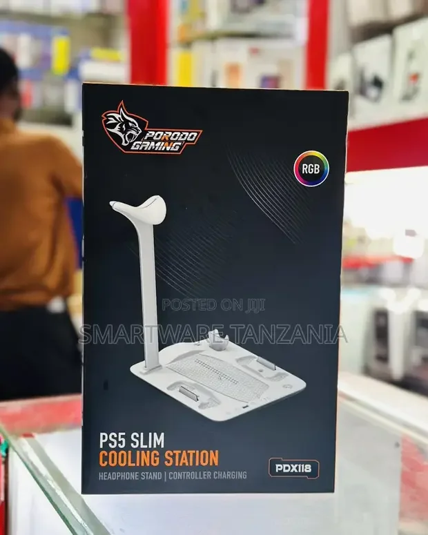 Porodo Gaming PS5 Slim Cooling Station - Buy in Dar es Salaam, Tanzania | Smartware