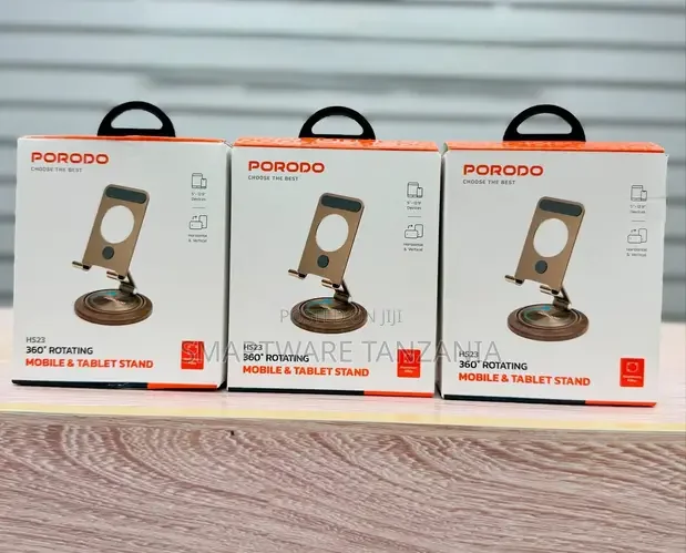 Porodo HS23 360° Rotating Stand - Buy in Dar es Salaam, Tanzania | Smartware