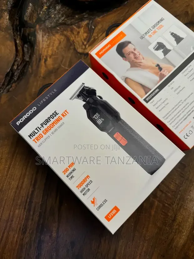 Porodo Lfs185 Cordless Grooming Kit - Buy in Dar es Salaam, Tanzania | Smartware