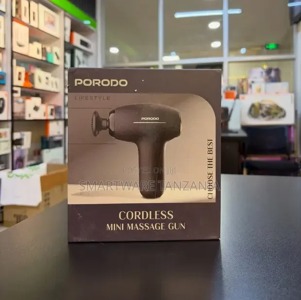 Porodo Lifestyle Cordless Mini Massage Gun - Buy in Dar es Salaam, Tanzania | Smartware