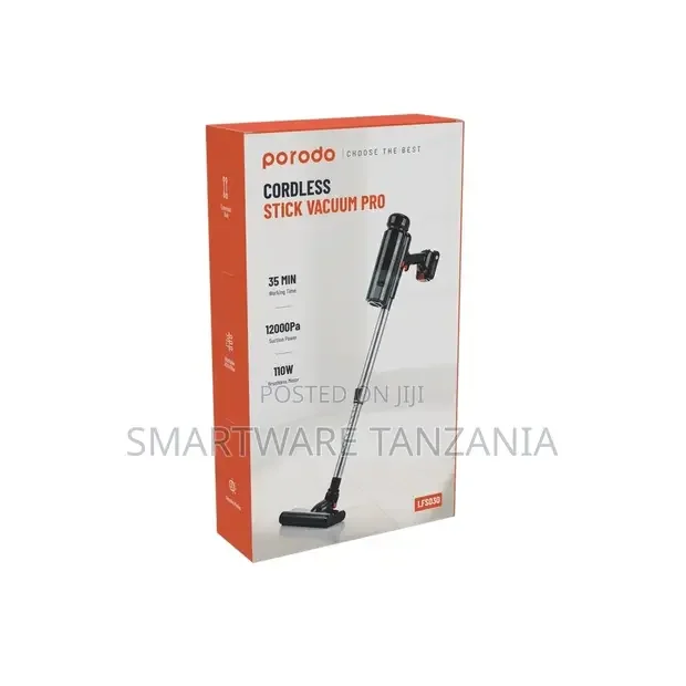 Porodo Lifestyle Cordless Stick Vacuum Pro - Buy in Dar es Salaam, Tanzania | Smartware