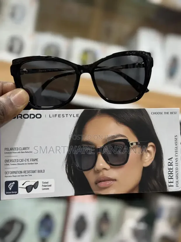 Porodo Ferrera Oversized Cat-Eye Polarized Sunglasses - Buy in Dar es Salaam, Tanzania | Smartware
