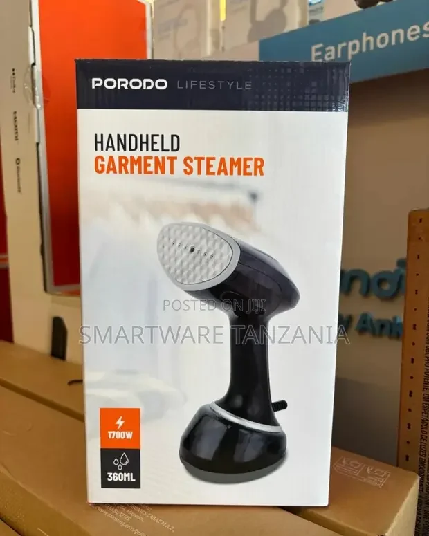 Porodo Lifestyle Handheld Garment Steamer - Buy in Dar es Salaam, Tanzania | Smartware