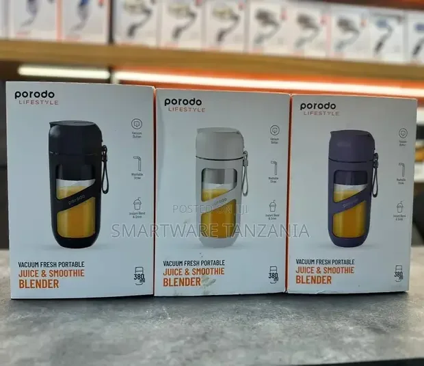 Porodo Lifestyle Juice Smoothie Blender Vacuum Fresh Juice - Buy in Dar es Salaam, Tanzania | Smartware