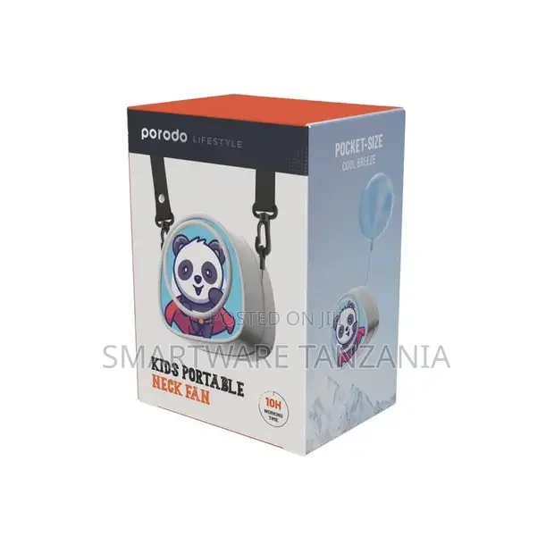 Porodo Lifestyle Kids Portable Neck Fan - Buy in Dar es Salaam, Tanzania | Smartware