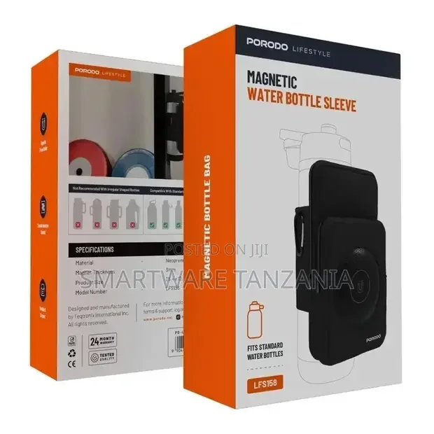 Porodo Lifestyle Magnetic Water Bottle Sleeve - Buy in Dar es Salaam, Tanzania | Smartware