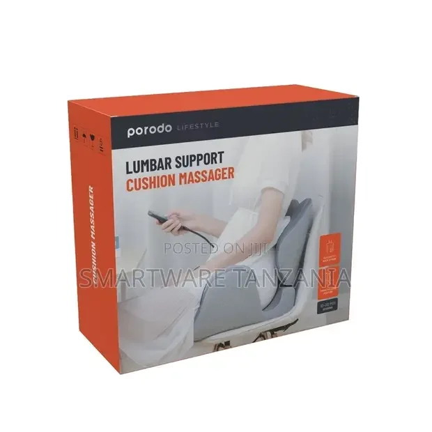 Porodo Lifestyle Massage Cushion - Grey - Buy in Dar es Salaam, Tanzania | Smartware