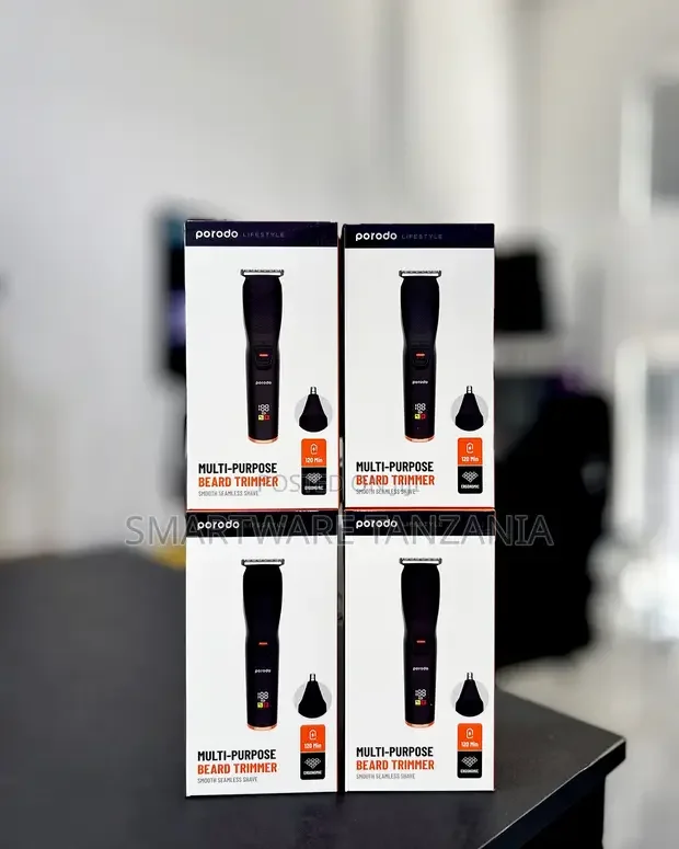 Porodo Lifestyle Multi-Purpose Beard Trimmer 120 Min Smooth Shave