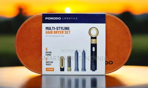 Porodo Lifestyle Multi-Styling Hair Dryer Set - Buy in Dar es Salaam, Tanzania | Smartware