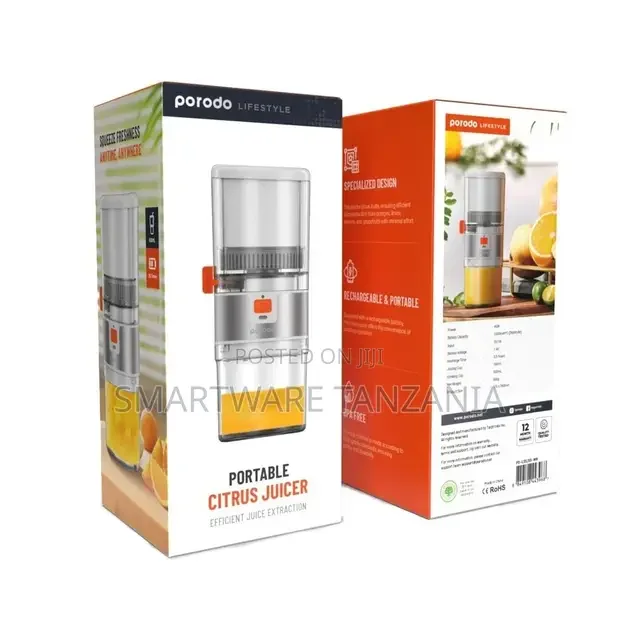 Porodo Lifestyle Portable Slow Juicer 55w - Buy in Dar es Salaam, Tanzania | Smartware