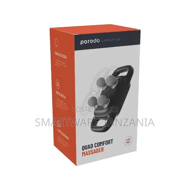 Porodo Lifestyle Quad Comfort Massager - Buy in Dar es Salaam, Tanzania | Smartware