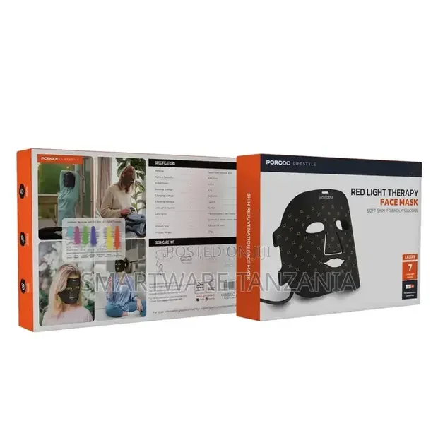 Porodo Lifestyle Red Light Therapy Face Mask - Buy in Dar es Salaam, Tanzania | Smartware