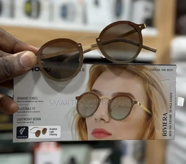 Porodo Lifestyle Riviera Round Sunglasses - Buy in Dar es Salaam, Tanzania | Smartware