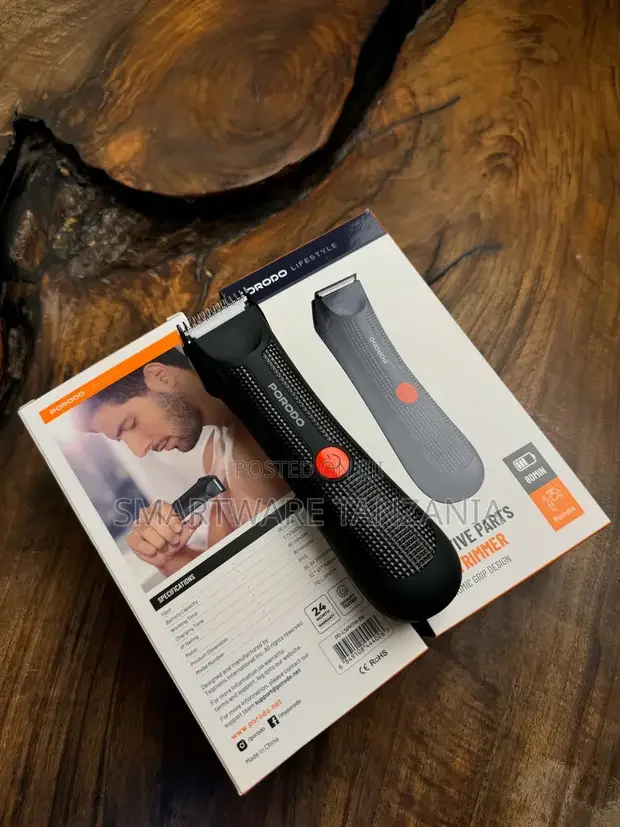 Porodo Lifestyle Sensitive Parts Hair Trimmer - Buy in Dar es Salaam, Tanzania | Smartware