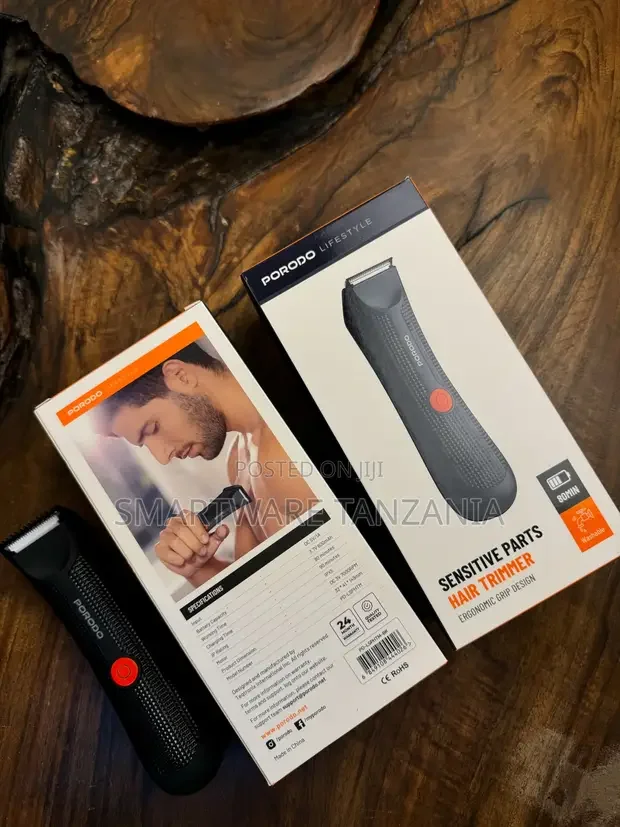 Porodo Lifestyle Sensitive Parts Hair Trimmer - Buy in Dar es Salaam, Tanzania | Smartware