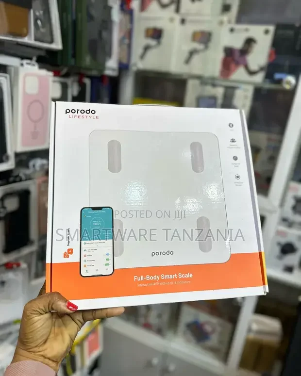 Porodo Lifestyle Smart Digital Weight Scale - Buy in Dar es Salaam, Tanzania | Smartware