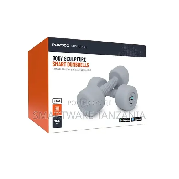 Porodo Lifestyle Smart Dumbbells - Buy in Dar es Salaam, Tanzania | Smartware