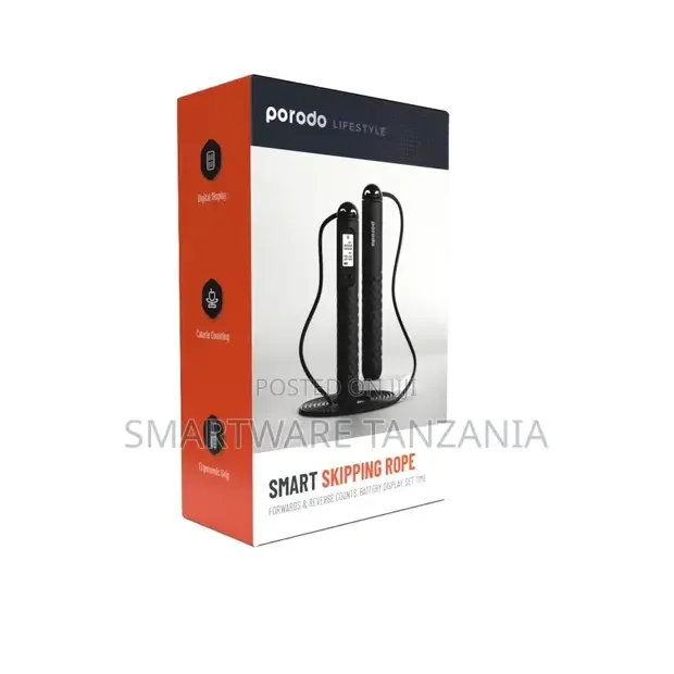 Porodo Lifestyle Smart Skipping Rope - Buy in Dar es Salaam, Tanzania | Smartware