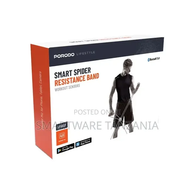 Porodo Lifestyle Smart Spider Resistance Band - Buy in Dar es Salaam, Tanzania | Smartware