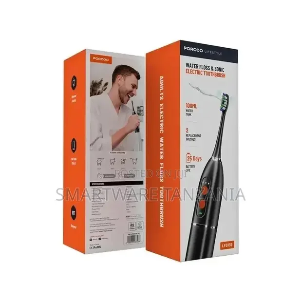 Porodo Lifestyle Water Floss Sonic Electric Toothbrush - Buy in Dar es Salaam, Tanzania | Smartware