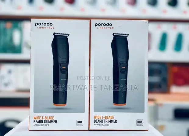 Porodo Lifestyle Wide T-Blade Beard Trimmer - Buy in Dar es Salaam, Tanzania | Smartware
