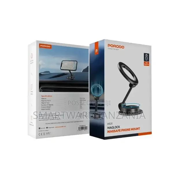 Porodo Maglock Magsafe Phone Mount - Buy in Dar es Salaam, Tanzania | Smartware