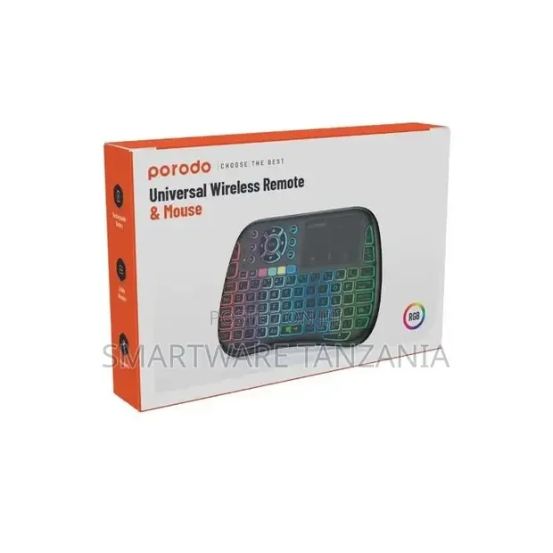 Porodo Mini Wireless Keyboard Touch Combo - Buy in Dar es Salaam, Tanzania | Smartware