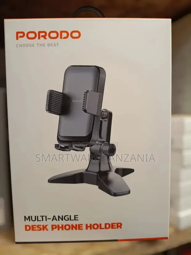 Porodo Multi-Angle Desk Phone Holder - Buy in Dar es Salaam, Tanzania | Smartware