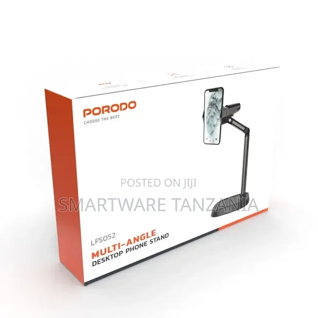 Porodo Multi-Angle Desktop Phone Stand - Buy in Dar es Salaam, Tanzania | Smartware