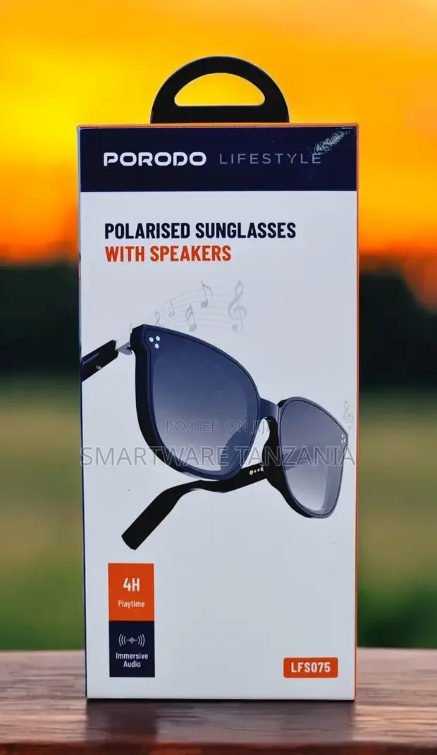 Porodo Polarized Sunglasses With Speaker - Buy in Dar es Salaam, Tanzania | Smartware