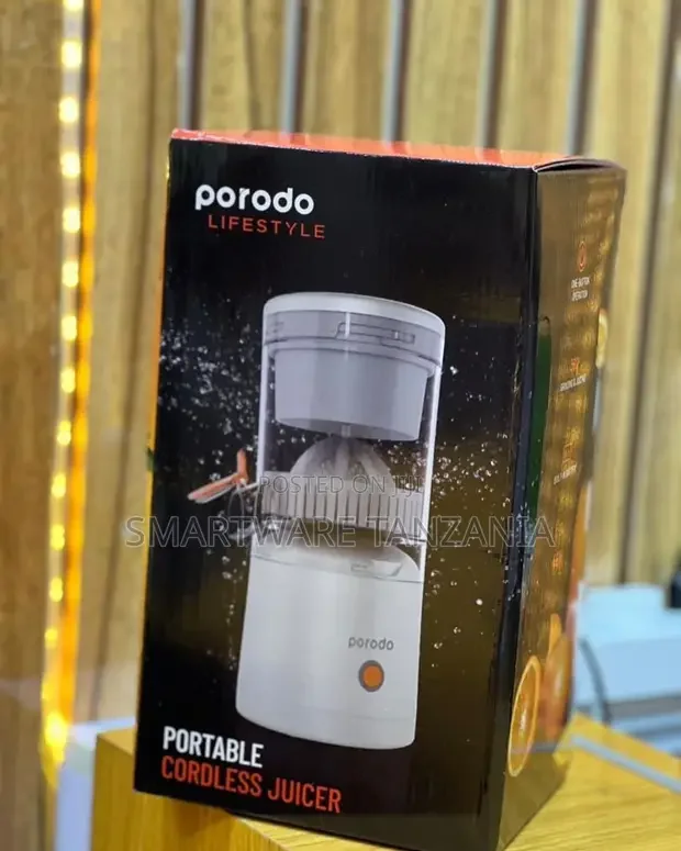 Porodo Portable Cordless Juicer Rechargeable Usb Blender 400ml - Buy in Dar es Salaam, Tanzania | Smartware