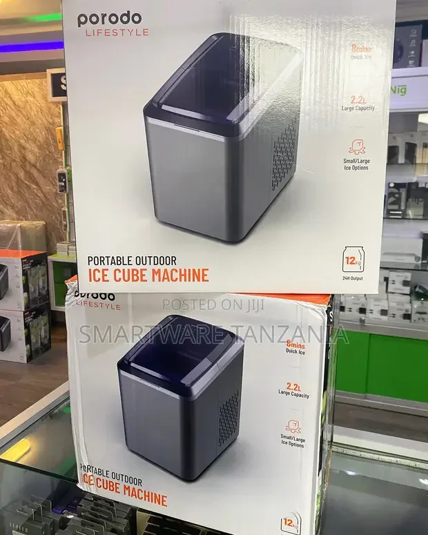 Porodo Portable Ice Maker Machine 2.2L - Buy in Dar es Salaam, Tanzania | Smartware