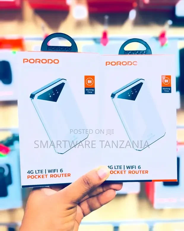 Porodo Portable Mifi 3G4G Router Cat4 V2 - Buy in Dar es Salaam, Tanzania | Smartware