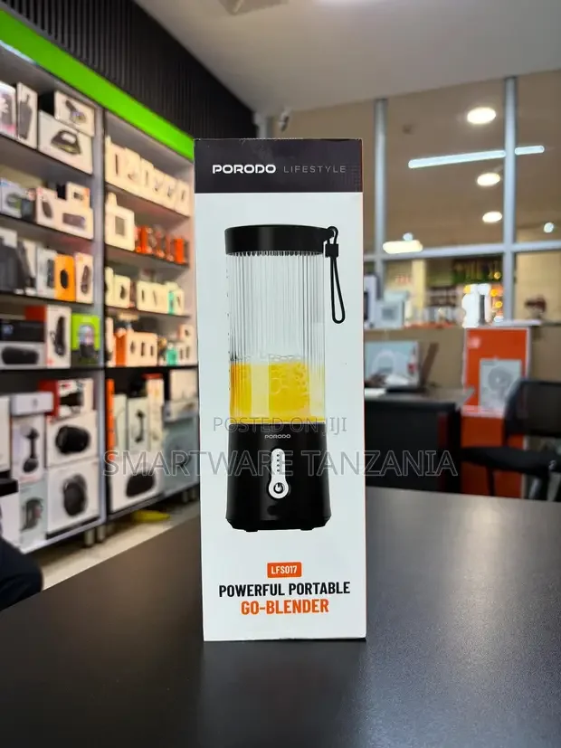 Porodo Powerful Portable Go-blender Rechargeable USB - Buy in Dar es Salaam, Tanzania | Smartware