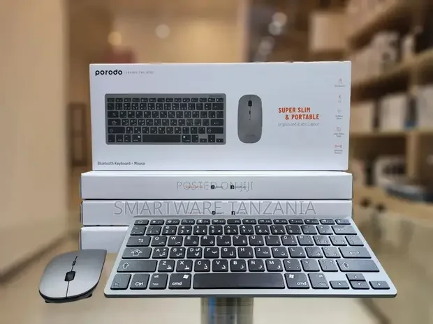 Porodo Slim Bluetooth Keyboard And Mouse