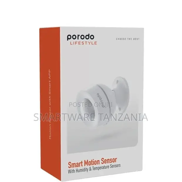 Porodo Smart Motion Sensor Humidity Temperature Sensors - Buy in Dar es Salaam, Tanzania | Smartware
