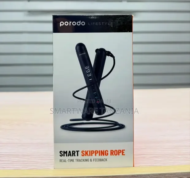 Porodo Smart Skipping Rope - Real-Time Tracking Feedback - Buy in Dar es Salaam, Tanzania | Smartware