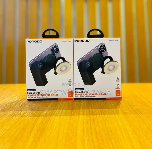 Porodo Snapcharge Magsafe Power Bank 4800mAh - Buy in Dar es Salaam, Tanzania | Smartware