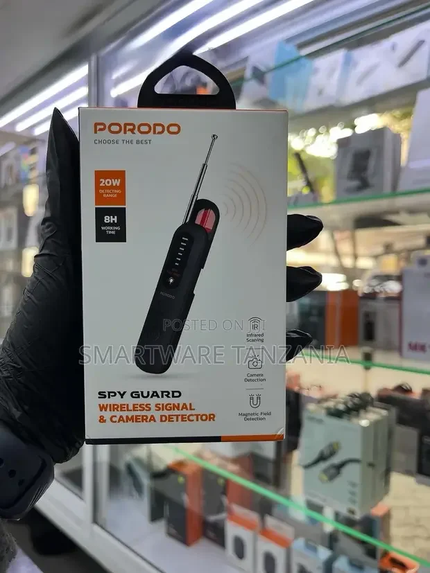 Porodo Spy Guard Camera Signal Detector - Buy in Dar es Salaam, Tanzania | Smartware