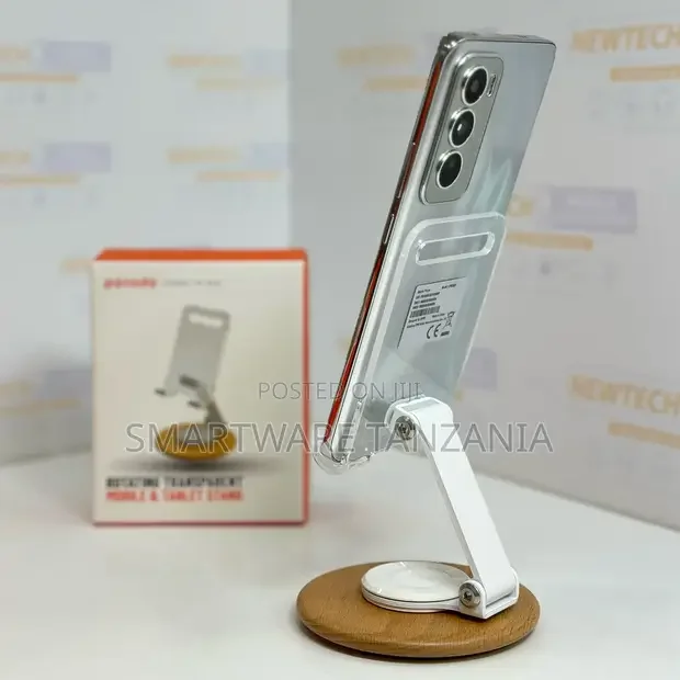 Porodo Transparent Mobile And Tablet Stand With Rotating Arm - Buy in Dar es Salaam, Tanzania | Smartware
