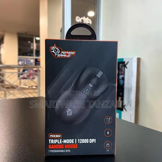Porodo Triple-mode Gaming Mouse 12000 DPI - Buy in Dar es Salaam, Tanzania | Smartware