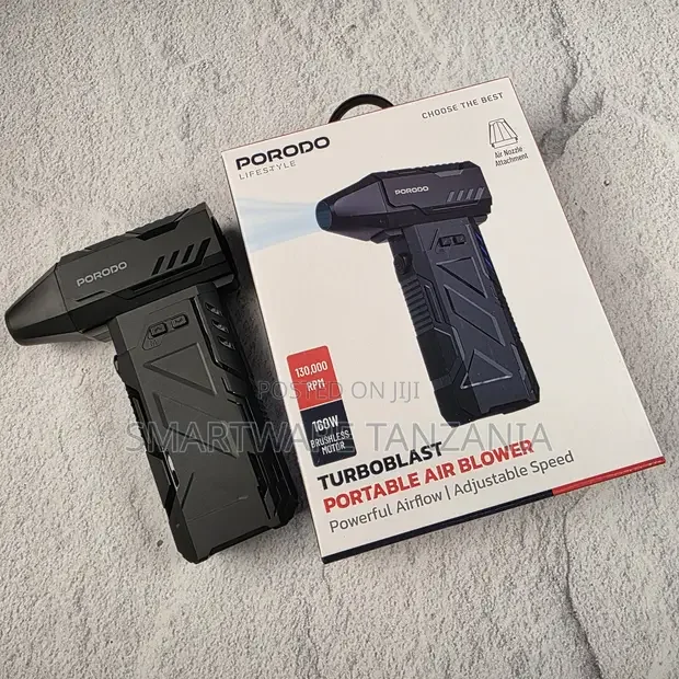 Porodo Turboblast Portable Air Blower 130000 RPM - Buy in Dar es Salaam, Tanzania | Smartware