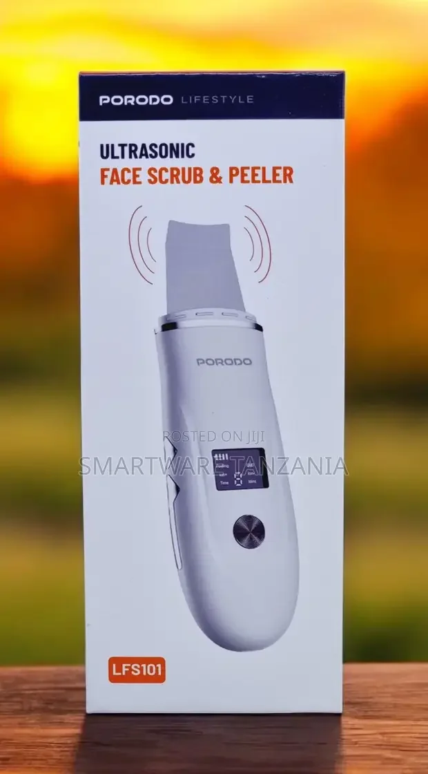 Porodo Ultrasonic Face Scrub Peeler With Led Display - Buy in Dar es Salaam, Tanzania | Smartware