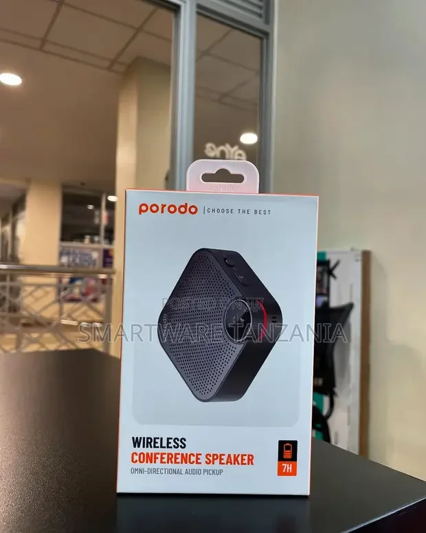 Porodo Wireless Conference Speaker 7h Battery - Buy in Dar es Salaam, Tanzania | Smartware