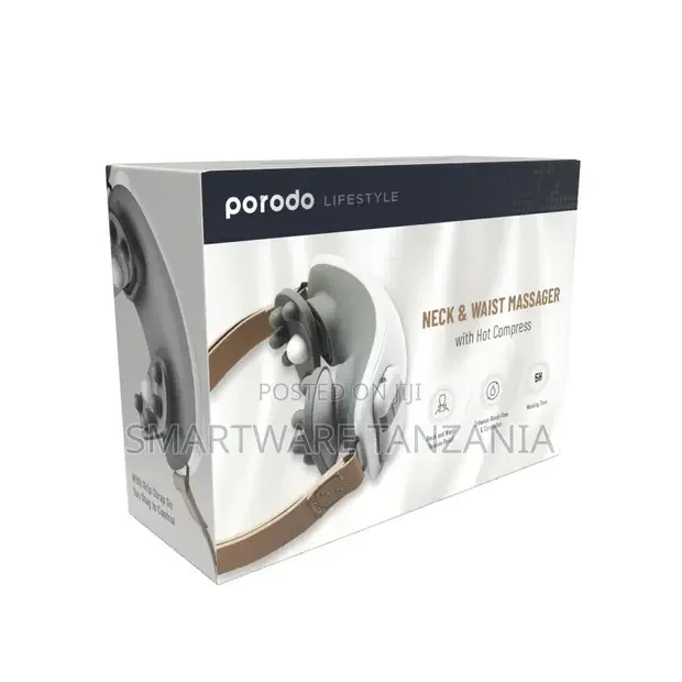 Porordo Lifestyle Neck Massager With Remote Controller - Buy in Dar es Salaam, Tanzania | Smartware