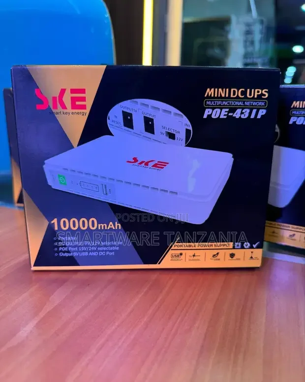 Portable 10000mAh DC Power Bank for Routers CCTV - Buy in Dar es Salaam, Tanzania | Smartware