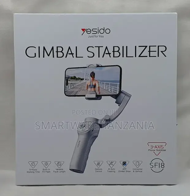 Portable 3-axis Smartphone Gimbal Stabilizer - Buy in Dar es Salaam, Tanzania | Smartware