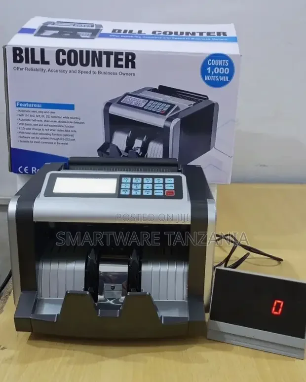 Portable Bill Counting Machine With Add Batch, LCD Display - Buy in Dar es Salaam, Tanzania | Smartware